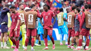 Portugal após o empate com a RD Congo