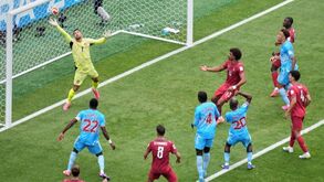 O momento do golo congolês