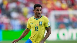 Danilo em ação frente a Marrocos