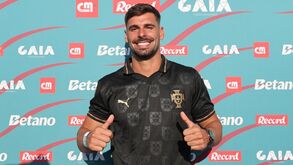 Cláudio Braga esteve na Fan Zone Betano Medialivre, em Gaia, esta quarta-feira
