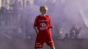 Eirik Granaas em ação pelo Fredrikstad 