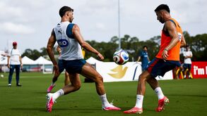 Rúben Dias com Gonçalo Inácio