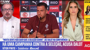Vítor Pinto: «Dalot veio dizer uma coisa que ouviu em casa»
