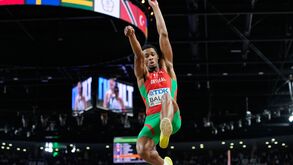 Gerson Baldé vence salto em comprimento em Essen