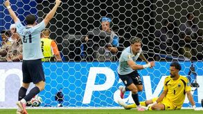 Maxi Araújo marcou no Uruguai-Cabo Verde