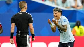 Maxi Araújo foi um dos destaques do Uruguai