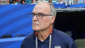 Marcelo Bielsa, selecionador do Uruguai
