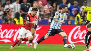 Messi no Argentina-Áustria