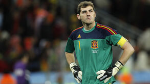 Casillas na final do Mundial'2010