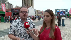 Vítor Pinto na Fan Zone Betano em Gaia para o Portugal-Uzbequistão: «Já chega de sustos»