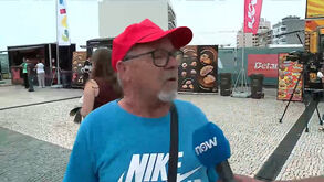 Adeptos confiantes na Fan Zone Betano em Gaia: «Vão marcar pelo menos três golos»