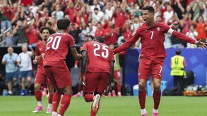 Seleção portuguesa celebra