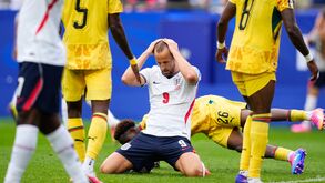 Harry Kane desapontado