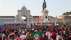 Lisboa a ferver durante o Portugal-Uzbequistão