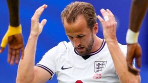 Harry Kane ficou em branco frente ao Gana
