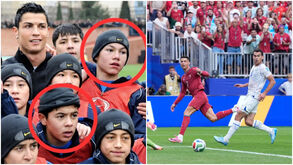 Reencontro especial: Ronaldo conheceu dois adolescentes uzbeques há 17 anos... e agora defrontou-os no Mundial