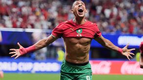 Rahimi celebra o golo da reviravolta frente ao Haiti