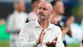 Steve Clarke, selecionador da Escócia
