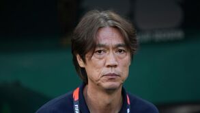 Hong Myung-Bo, selecionador da Coreia do Sul