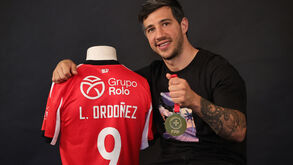 Lucas Ordoñez nos estúdios de Record