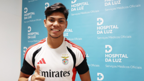 Gabriel Índio nos exames médicos