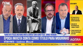 «O Benfica nunca esteve na corrida ao título com Mourinho ao leme»