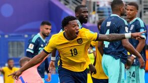 Gonzalo Plata. ex-Sporting, colocou Equador na próxima fase