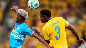 Colombiano em ação pela seleção