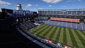 Vista geral do Boston Stadium