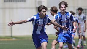 Tiago Portugal foi a figura da equipa de iniciados dos dragões