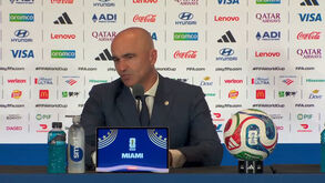 A conferência completa de Roberto Martínez de análise ao Colômbia-Portugal