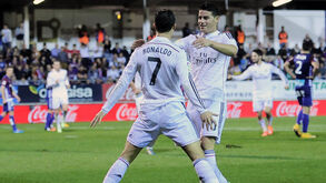 Cristiano Ronaldo e James Rodríguez