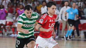 Afonso Jesus radiante com a conquista do bicampeonato do Benfica
