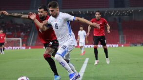 Manor Solomon ao serviço da seleção de Israel