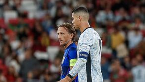 Modric e Ronaldo na Liga das Nações 
