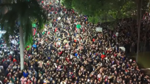 Impressionante: assim foi a festa em Assunção após apuramento histórico do Paraguai