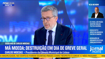 Carlos Moedas diz que limpeza em Lisboa após greve custa 4 milhões de euros aos contribuintes 