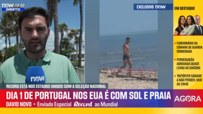 «Faz parte da recuperação»: David Novo, enviado especial Record, explica o passeio dos jogadores da Seleção à praia