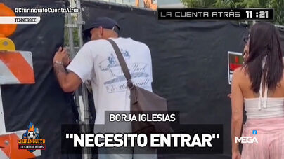 Insólito: Borja Iglesias impedido pela segurança de entrar no hotel da seleção espanhola 