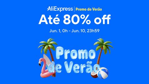 Promoção de verão AliExpress
