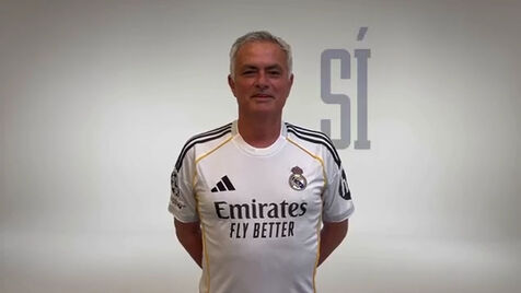 Florentino Pérez anuncia José Mourinho no Real Madrid com este vídeo