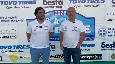 Fernando Barreiros arranca amanhã a participação na Baja da Grécia