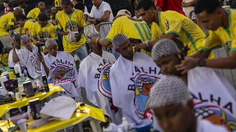 Concurso internacional de barbeiros no Rio de Janeiro