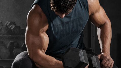 Tank top de treino azul Prozis