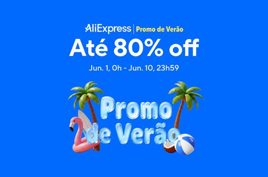 Promoção de verão AliExpress