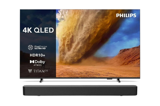 Philips 55PUS7810 + barra de som TAB4000 