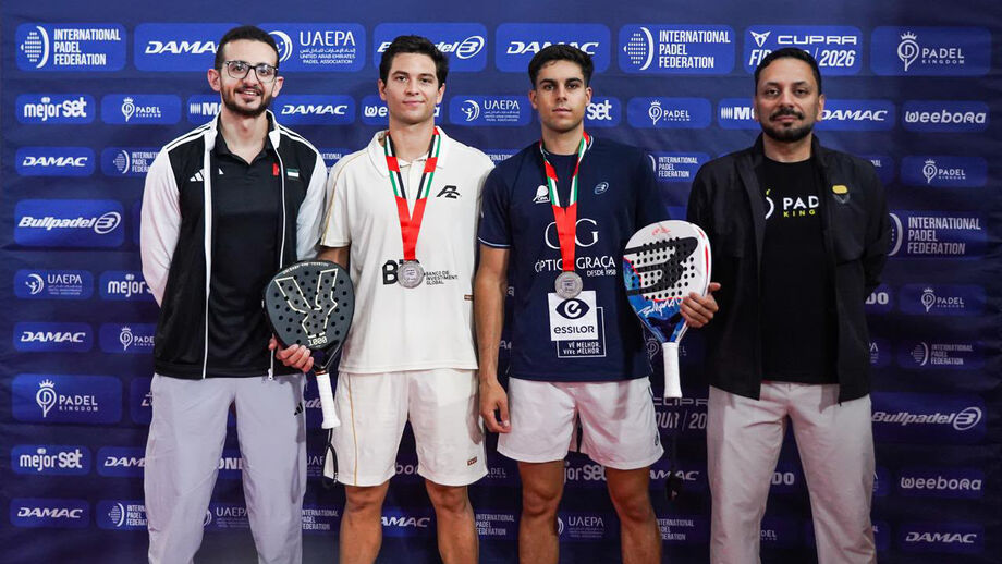 Peu Araújo e Pedro Graça derrotados na final em Abu Dhabi