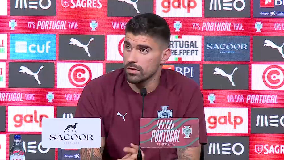 Médio esteve hoje presente na conferência de imprensa antes do arranque dos trabalhos da Seleção Nacional