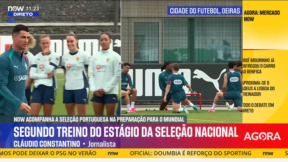 Portugal vai ter dois jogos de preparação com Chile e Nigéria