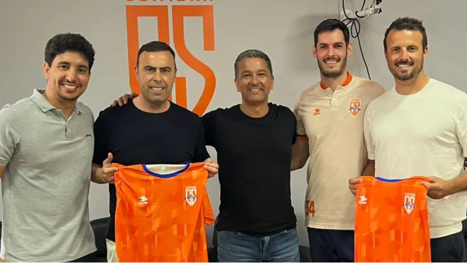 Miguel Ribeiro e André Vilas Boas no Coimbra Sports
